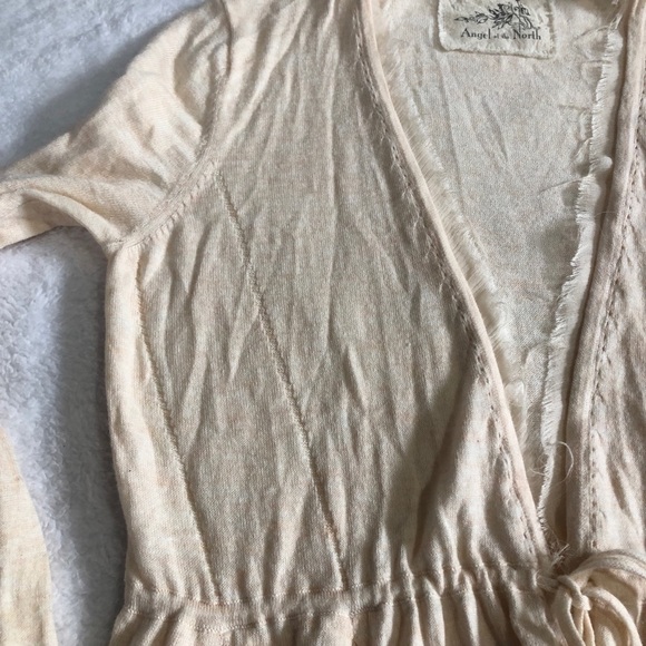 Angel of the North Tie String closure Women's Cardigan - Size Medium - Picture 7 of 9